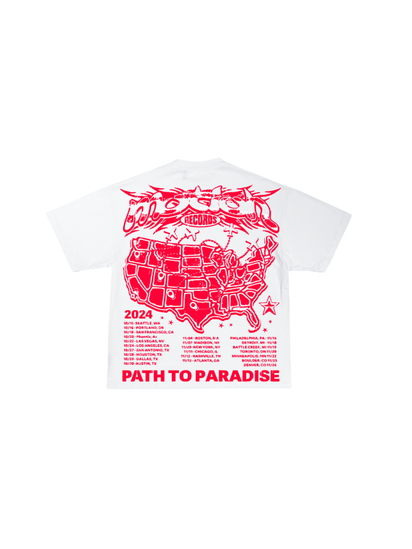 DreamChaser Tee 'Vermillion'