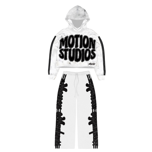 Money Madness Tracksuit 'Blanc Noir'