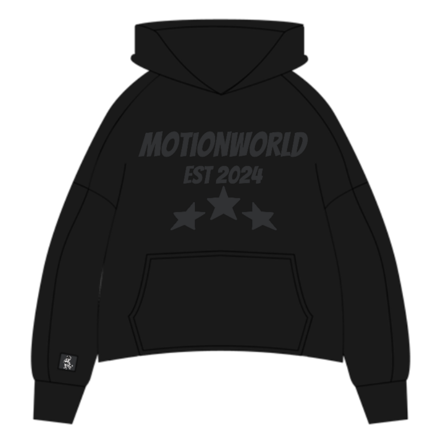 RISK-TAKER V2 "ONYX" HOODIE