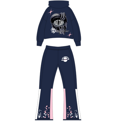 RISK-TAKER V2 "CORAL BLUE" TRACKSUIT