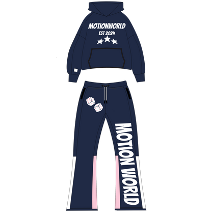 RISK-TAKER V2 "CORAL BLUE" TRACKSUIT