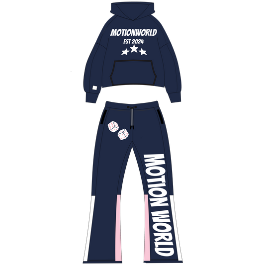 RISK-TAKER V2 "CORAL BLUE" TRACKSUIT